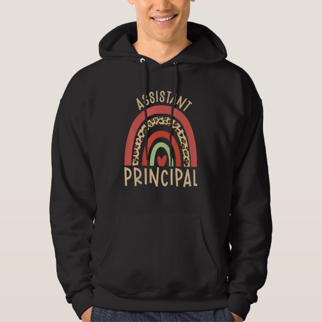 Und Cool Vize-Schulleiter Schulleiter 2 Hoodie (Vorderseite)