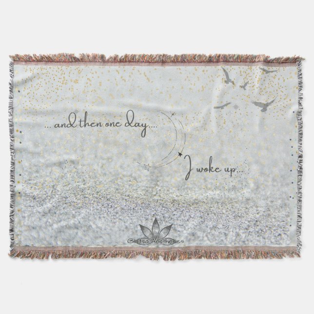 ...und dann eines Tages Throw Blanket Decke (Vorderseite)