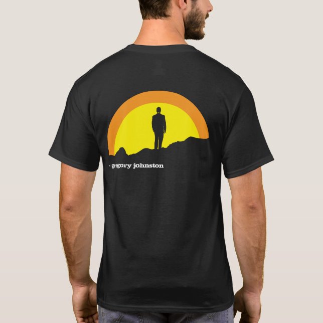 … UND DANN GING ICH ZUHAUSE (Gregory Johnston) T-Shirt (Rückseite)