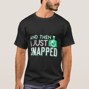 Und dann habe ich gerade Cooles Design Camera Foto T-Shirt