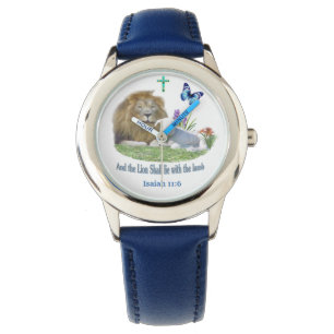 Und der Löwe wird beim Lamm liegen Armbanduhr