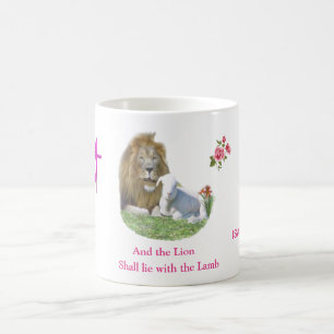 Und der Löwe wird beim Lamm liegen Kaffeetasse