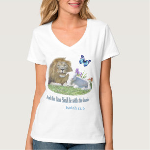 Und der Löwe wird beim Lamm liegen T-Shirt