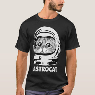 Und der Niedliche Astronautenkatze-Anzug im Weltra T-Shirt