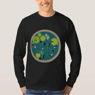 Und der White Koi Fish Pond T-Shirt