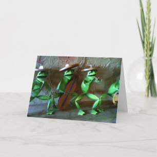 UND DIE BAND SPIELTE AM "50." KARTE