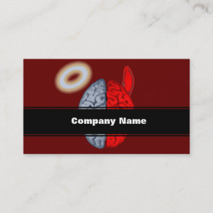 Und die Kampf-Raserei auf (gut gegen Übel) Visitenkarte