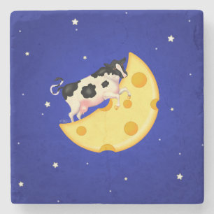 Und die Kuh sprang über den Mond Steinuntersetzer