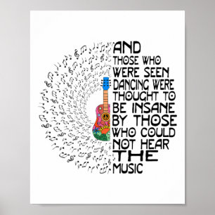 Und diejenigen, die getanzt werden sollten, dachte poster