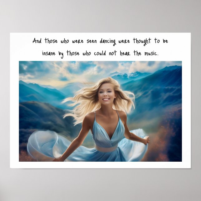 Und diejenigen, die tanzen gesehen haben *** poster (Vorne)