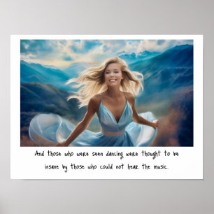 Und diejenigen, die tanzen gesehen haben *** poster