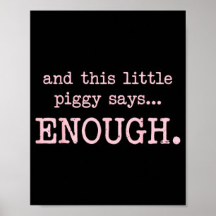 Und dieser kleine Ggy sagt genug lustige sarkastis Poster