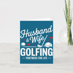 Und Ehemann Ehefrau Golfpartner Paare Karte