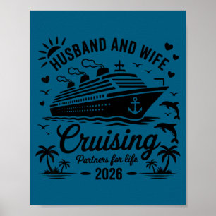 Und Ehemann Ehefrau Kreuzfahrt Urlaub Paar Poster