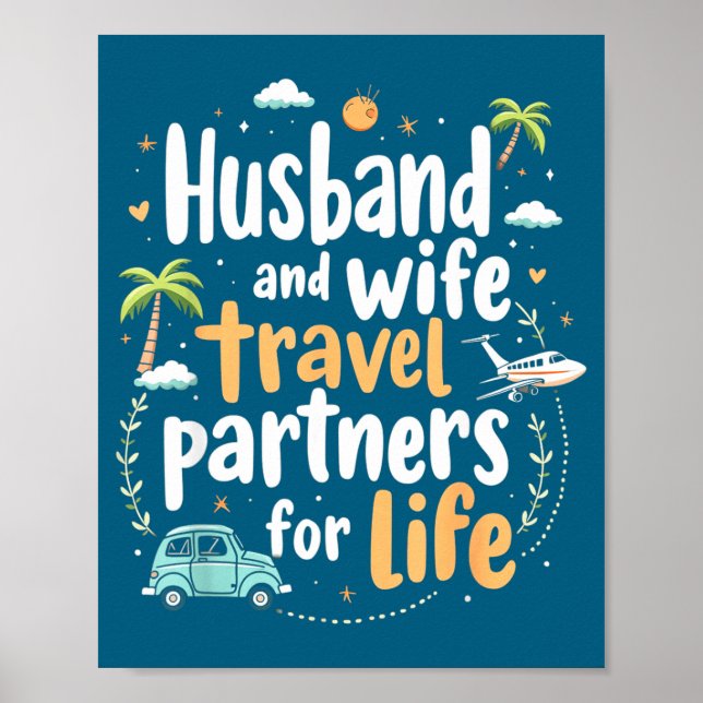 Und Ehemann Ehefrau Reisepartner Leben Poster (Vorne)