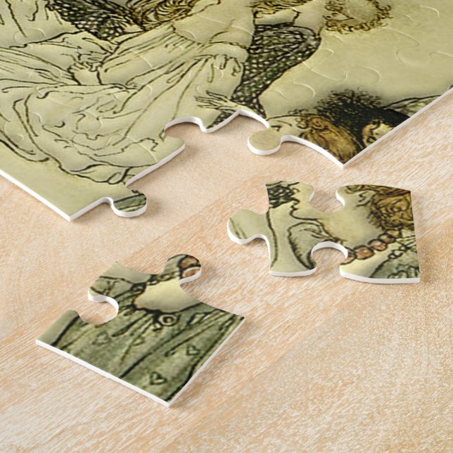 Und ein feenhaftes Lied - Arthur Rackham Puzzle (Seite)