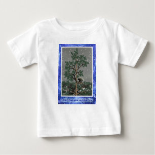 Und eine Porcupine in einem Kiefernbaum Baby T-shirt