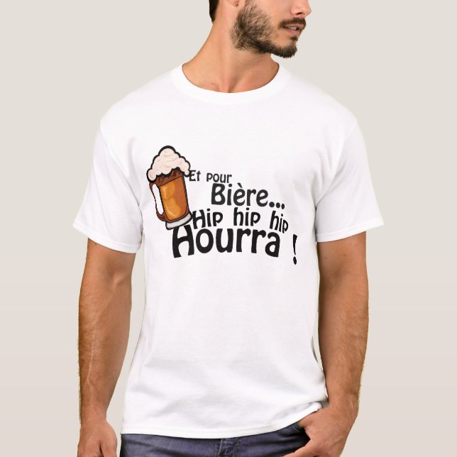 und für Bierre Hip Hourra T-Shirt (Vorderseite)