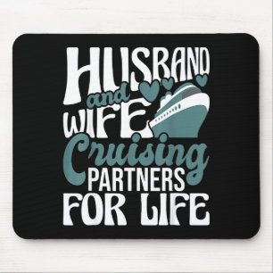 Und für Ehemann Ehefrau Kreuzfahrtpartner Leben Mousepad