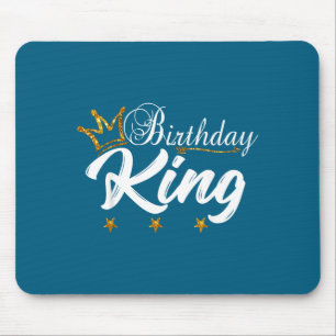 Und Geburtstag König Goldkrone Mousepad