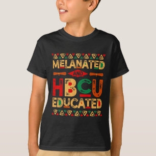 Und Hbcu unterrichtete Afrika Stolz Schwarzgeschic T-Shirt