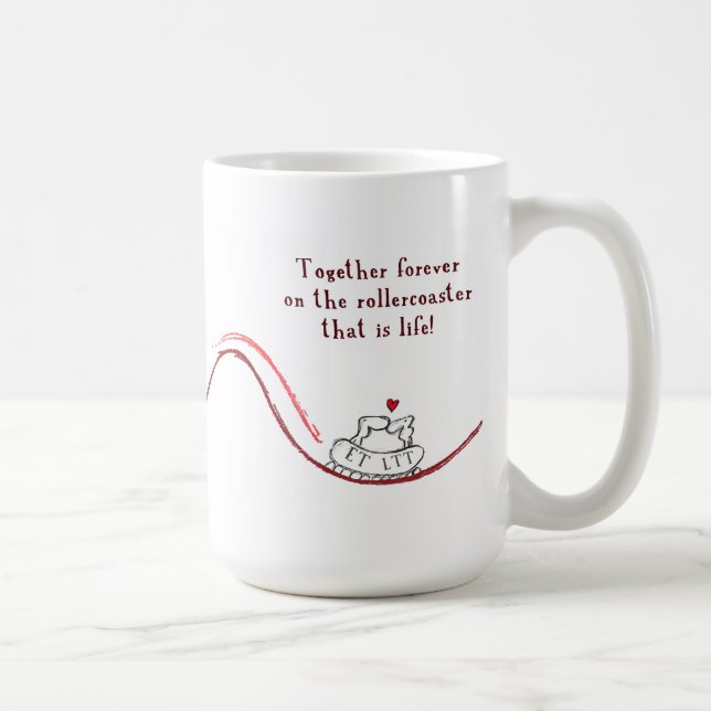 "UND Herz LTT " Tasse (Rechts)