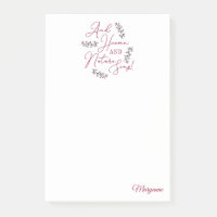 Und Himmel und Natur singen - Personalisiert