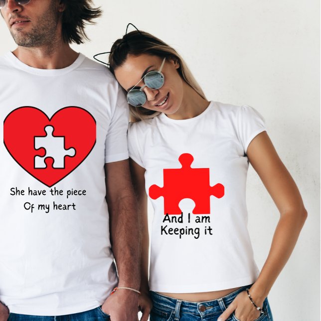 Und ich behielt es, paar Valentine T-Shirt (Von Creator hochgeladen)