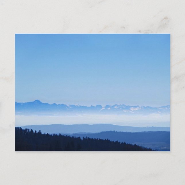 "... Und ich denke an mich: ..." Postkarte (Vorderseite)
