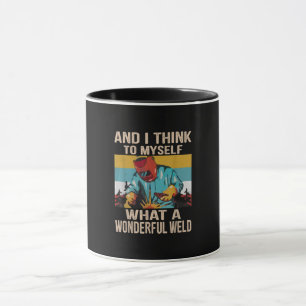 Und ich denke mir, was wunderbar Vintag war Tasse