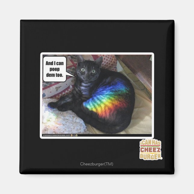 Und ich kann das auch gekackt haben. magnet (Vorne)