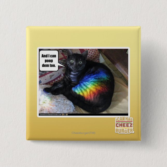 Und ich kann DM auch kacken Button (Vorderseite)