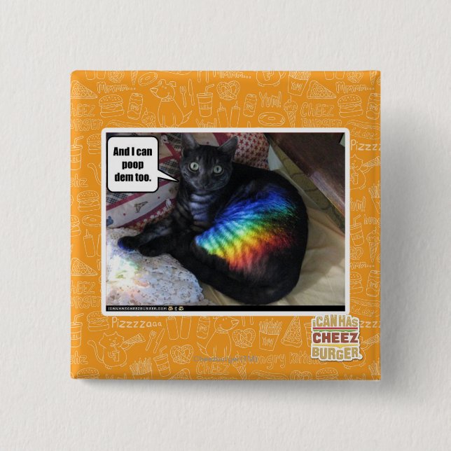 Und ich kann DM auch kacken Button (Vorderseite)