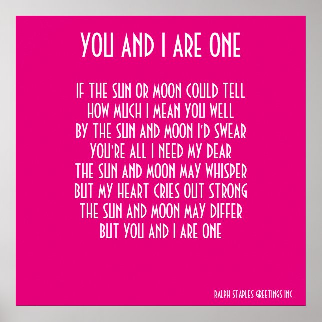 UND ICH POSTER (Vorne)