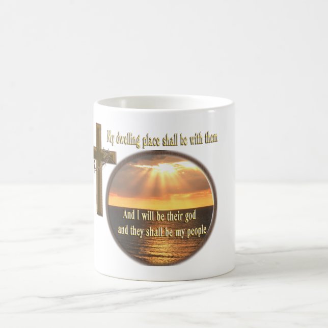 Und ich werde ihr Gott sein Kaffeetasse (Mittel)