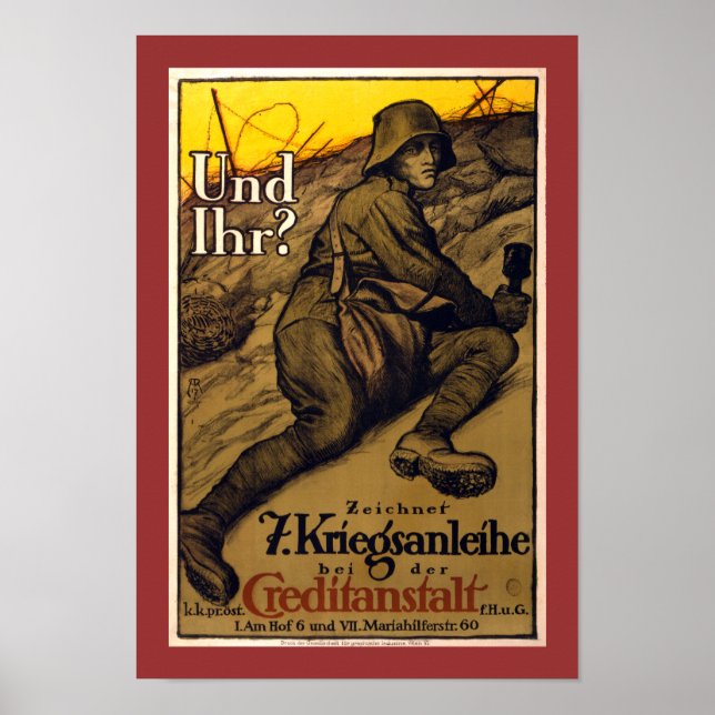 Und ihr? - Darlehen für den 7. Krieg (Grenze) Poster (Vorne)