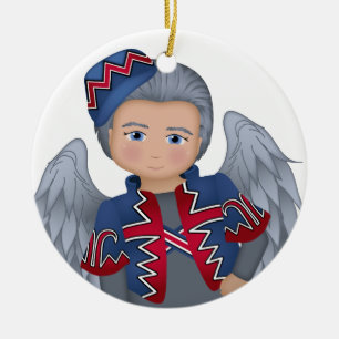 Und Ihr kleiner Hund auch!  Dorothy Keramikornament