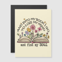 Und in mein Buch I Go - Blumenbuch Lover