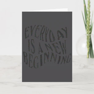 Und inspirierendes Motivationszitat Karte