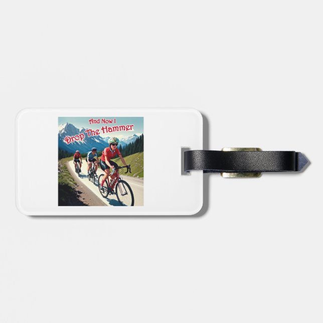 Und jetzt lasse ich die Hammerfrau mit dem Fahrrad Gepäckanhänger (Rückseite horizontal)