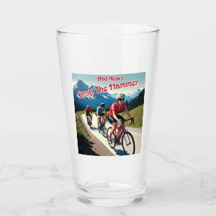 Und jetzt lasse ich die Hammerfrau mit dem Fahrrad Glas