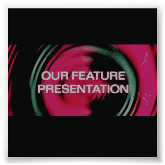 Und jetzt unsere Präsentation Fotodruck (Vorne)