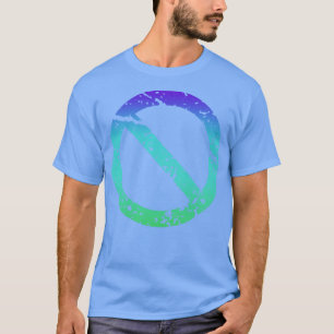 und leicht zu bedienende Warnmeldung SIgn T-Shirt