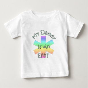 Und mein Vati ist ein EMT Baby T-shirt