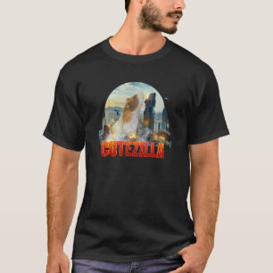 und niedliches Meerschweinchen ist wild zu Weihnac T-Shirt