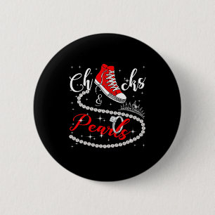 Und Pearls 2024 Kamala Harris 2024 Wahl Präsident Button