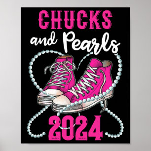 Und Pearls, ich bin mit ihrem Kamala 2024-Präsiden Poster