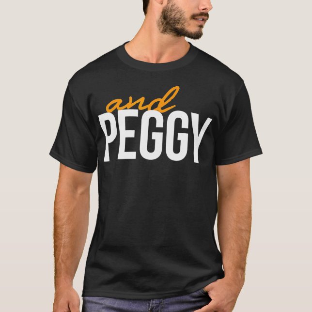 Und Peggy Unique Hamilton, die Geschichte der USA T-Shirt (Vorderseite)