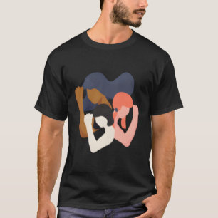 Und Power der Einheit in Diversity Feminist T-Shirt