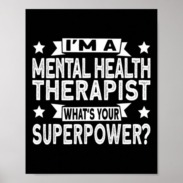 Und Psychotherapeut Poster (Vorne)